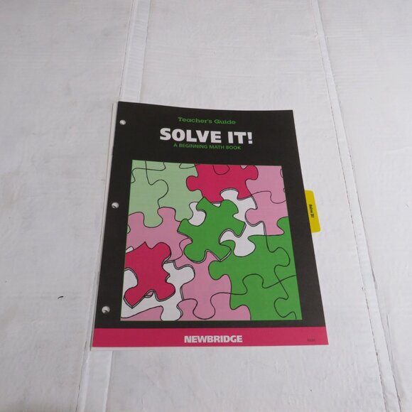 Solve It Out BIG BOOK (almost 2 feet tall) with teacher pages CLASSROOM SIZE - Picture 9 of 16